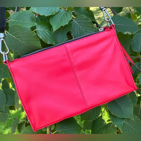 ALLSAINTS
Leather Eve Quilted Cross-Body Bag - Red - Picture 9 of 9